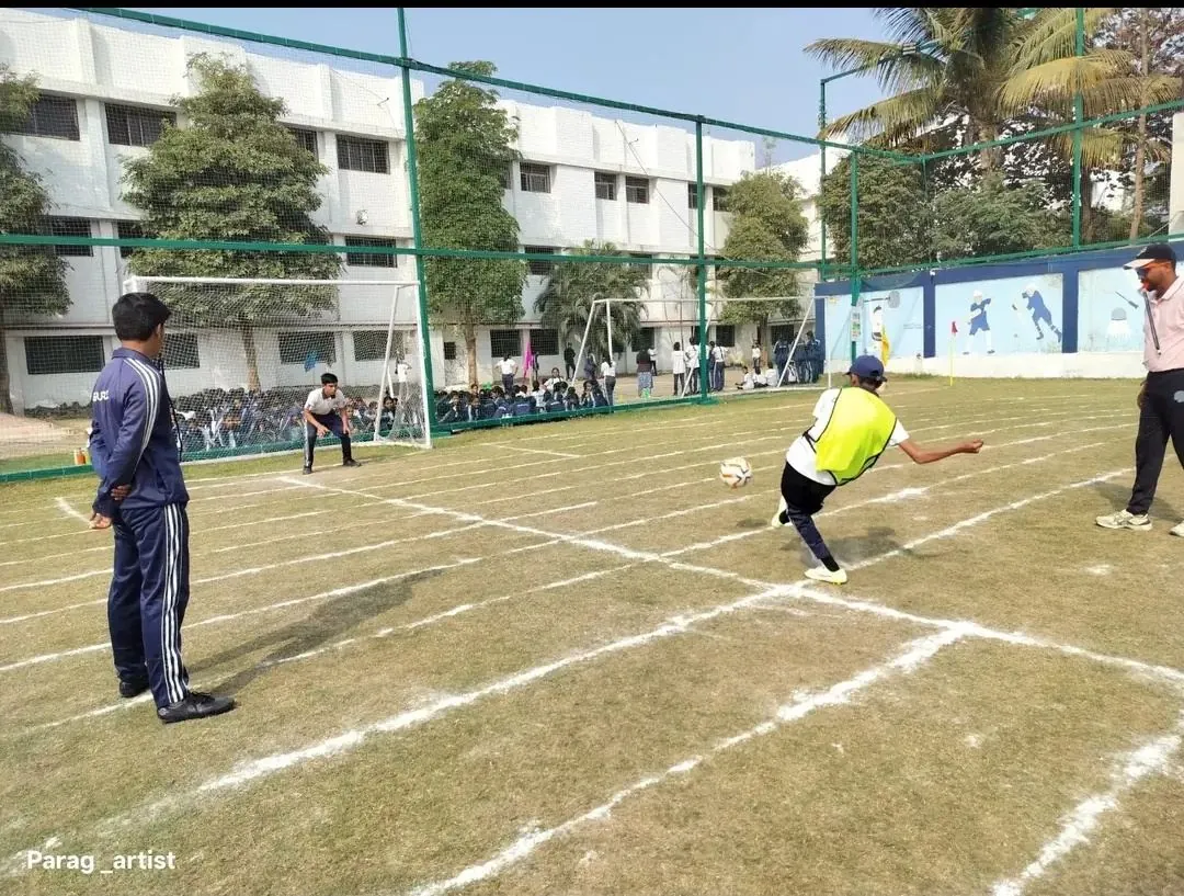 Football match at Gurukul Sanawad